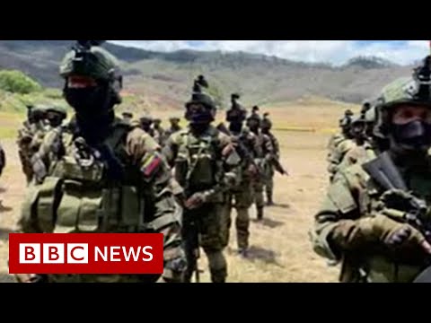 The Venezuelans fleeing to Colombia to avoid fighting – BBC News