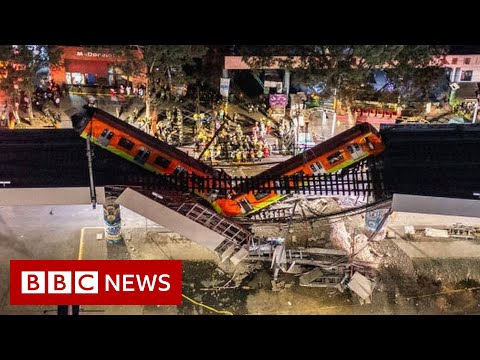 Mexico City metro overpass collapse kills 23 – BBC News