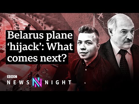 Belarus: EU imposes sanctions after Roman Protasevich arrest – BBC Newsnight