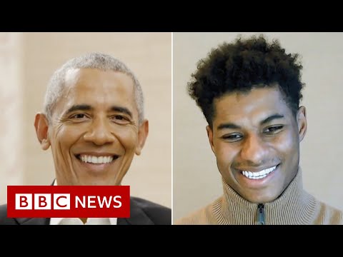 Barack Obama praises Manchester United’s Marcus Rashford over poverty campaign – BBC News