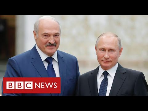 Belarus leader meets Putin and accuses West of destabilising his country – BBC News