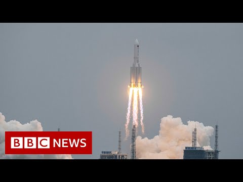 Chinese rocket to come crashing down to Earth at unknown location – BBC News