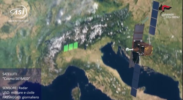 Carabinieri, tecnologie satellitari per la tutela delle foreste