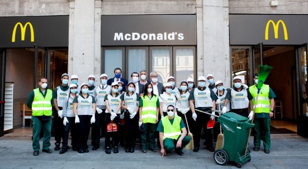 McDonald’s, al via le giornate dedicate alla pulizia delle città