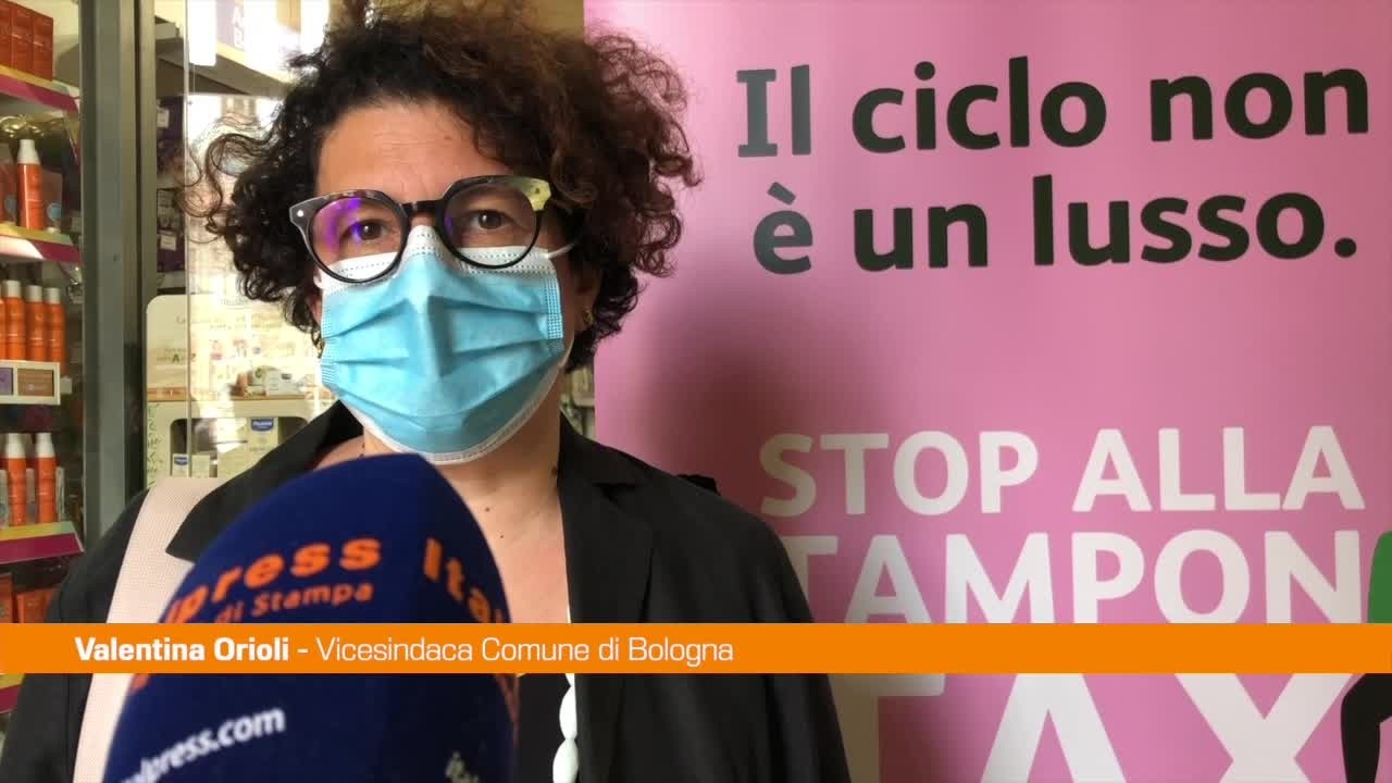 Bologna, in 33 farmacie non si paga Iva su assorbenti