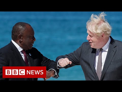 Second day of G7 summit with world leaders in Cornwall – BBC News