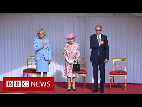 Queen meets Joe Biden at Windsor Castle – BBC News