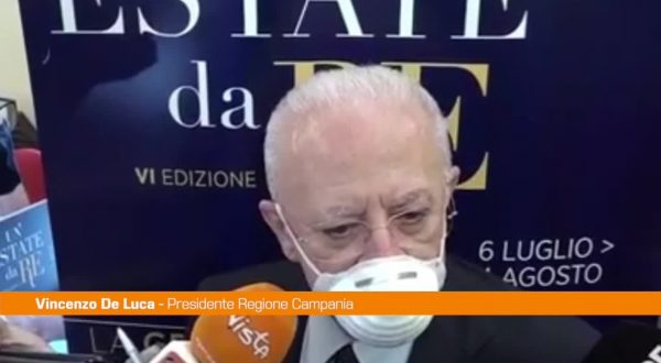 Vaccino, De Luca: “In Campania proseguiamo con Pfizer e Moderna”