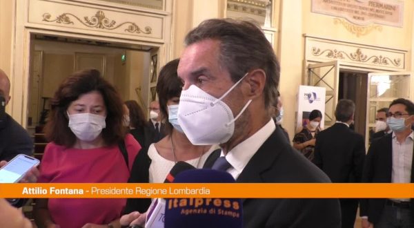 Fontana: “Per mix vaccini servono più dosi Pfizer”