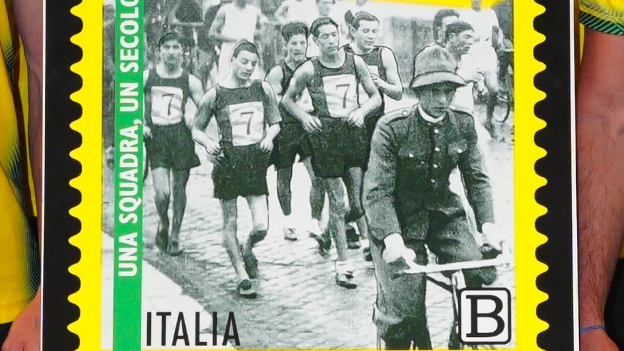 Le Fiamme Gialle celebrano i 100 anni dell’atletica con un francobollo