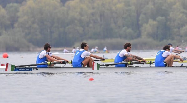 Canottiere Rosetti primo azzurro positivo al Covid