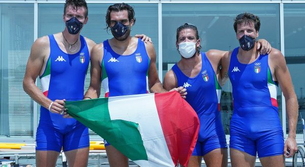 Canottaggio, Italia bronzo olimpico nel 4 senza