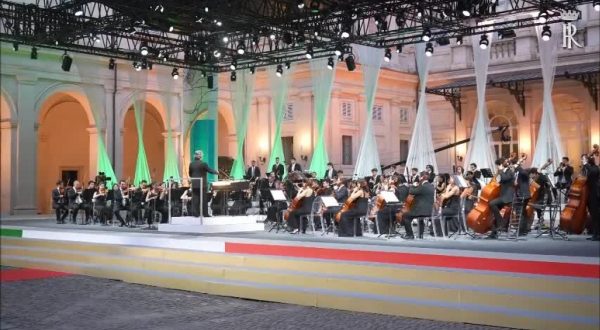 Il Presidente Mattarella al Concerto in occasione del G20 Cultura