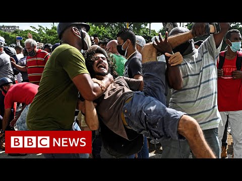 Cuba sees biggest protests against Communist government in decades – BBC News