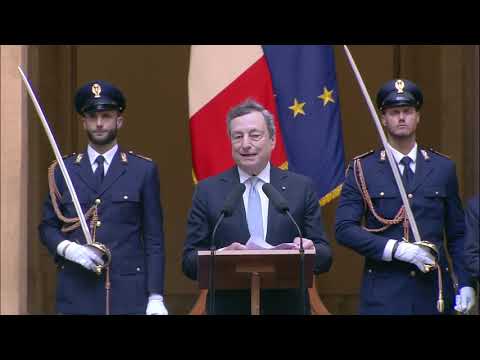 Gli Azzurri e Matteo Berrettini a Palazzo Chigi, l’intervento del Presidente Draghi