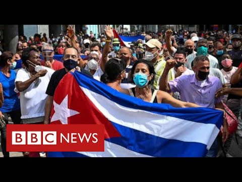 Mass protests in Cuba over economic crisis and Covid pandemic – BBC News