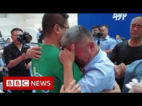 Father reunited with son snatched as baby 24 years ago in China – BBC News