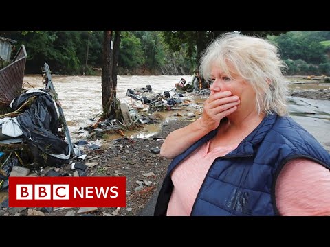 Dozens killed as Germany floods collapse buildings and submerge cars – BBC News