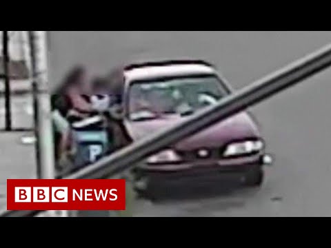 The moment a New York mum saved her five-year-old son from kidnappers – BBC News