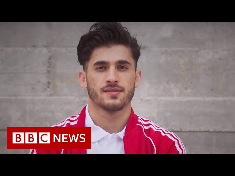 The refugee athlete who lost his mum to Covid – BBC News