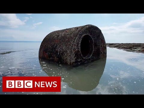 Shipwreck graveyard captured in tribute art project – BBC News