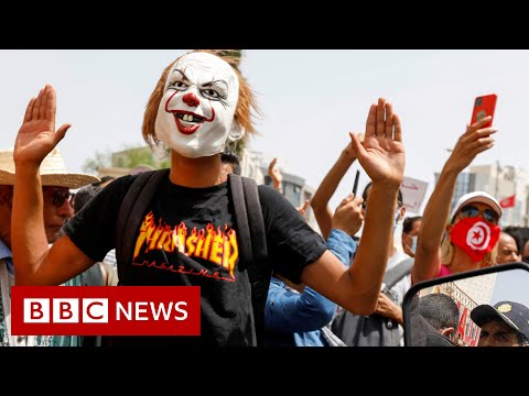 Aftermath of Tunisia protests following ‘coup’ that saw PM dismissed – BBC News