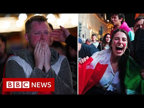 Fans react as England lose penalty shootout to Italy in Euro 2020 final – BBC News