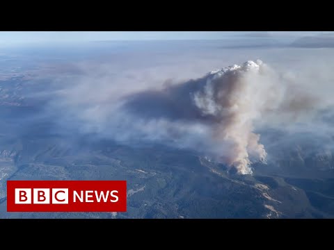 The planes that scan wildfires from the skies – BBC News