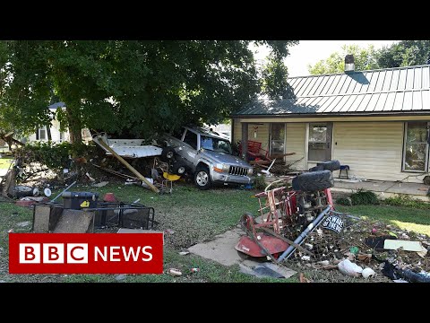 Flash floods kill more than 20 and submerge roads in Tennessee, US – BBC News