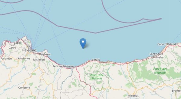 Forte scossa di terremoto avvertita nel Palermitano