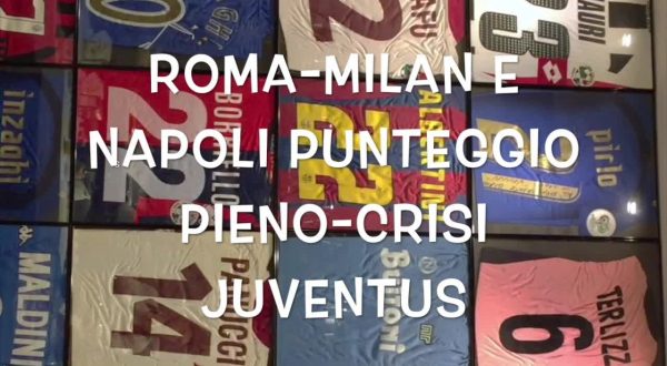 Il Pallone racconta – Roma, Milan e Napoli super, crisi Juve