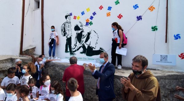 Giornata europea delle Fondazioni, murales dei sogni a Palermo