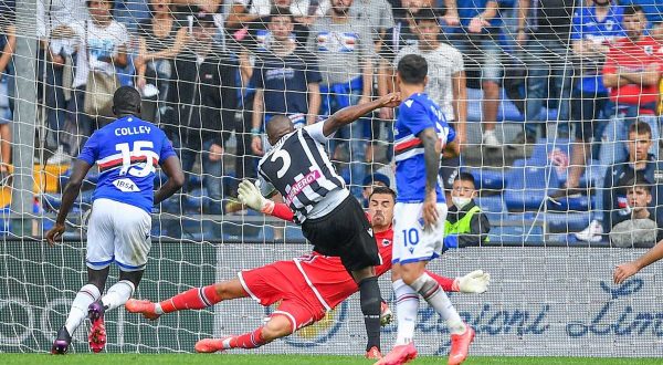 Spettacolo, gol ed emozioni, Sampdoria-Udinese finisce 3-3