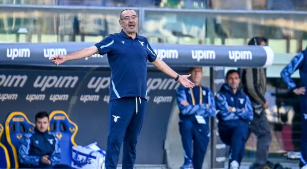 Sarri “Alti e bassi Lazio da un anno e mezzo”