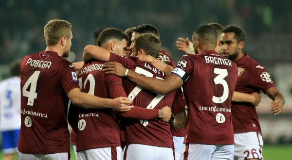 Il Torino torna a vincere, Sampdoria battuta 3-0