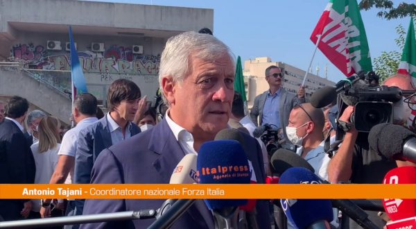 Tajani: “Senza Forza Italia non si vince”