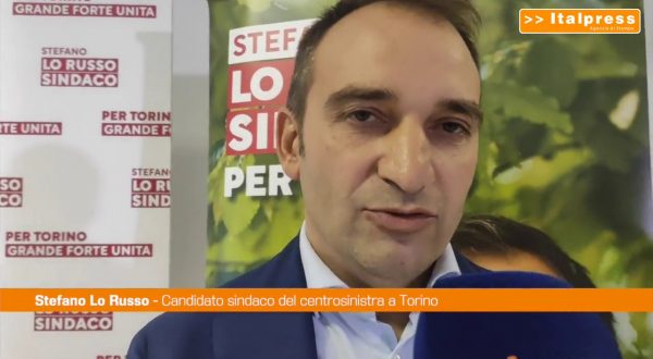 Comunali Torino, Lo Russo: “Bene risultato, centrosinistra compatto”