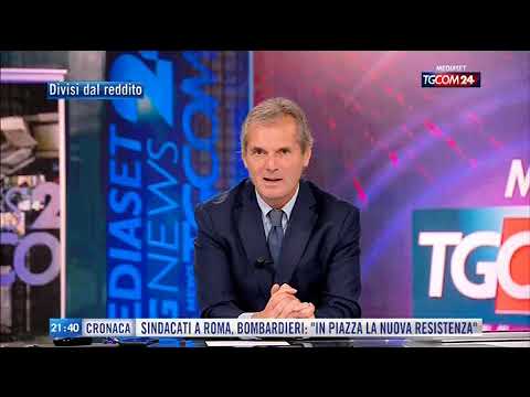 Unimpresa su TGCOM24 16.10.2021 – Ore 21.30 – Reddito di Cittadinanza.  Dati Inps-Unimpresa.