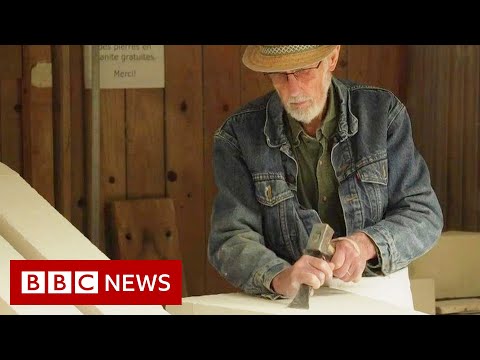 The American father and son building a Gothic folly in France – BBC News