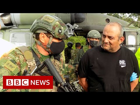 Colombia’s most wanted drug lord captured – BBC News