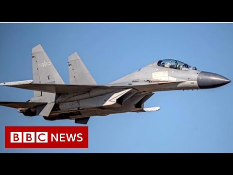 Record number of Chinese planes enter Taiwan air defence zone – BBC News