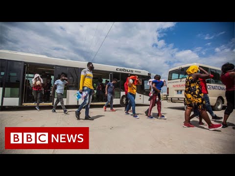 Haitian migrants return to face uncertain future – BBC News