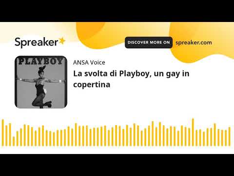 La svolta di Playboy, un gay in copertina