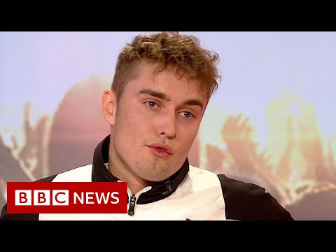 Sam Fender admits to being ‘really hungover’ in interview – BBC News