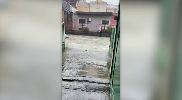 Maltempo, Catania invasa dall’acqua