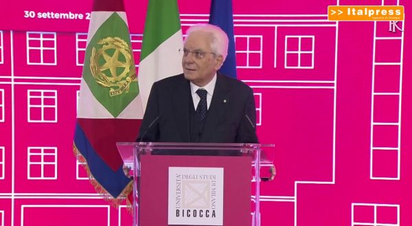 Mattarella a Milano Bicocca “È l’ora di modernizzare il paese”