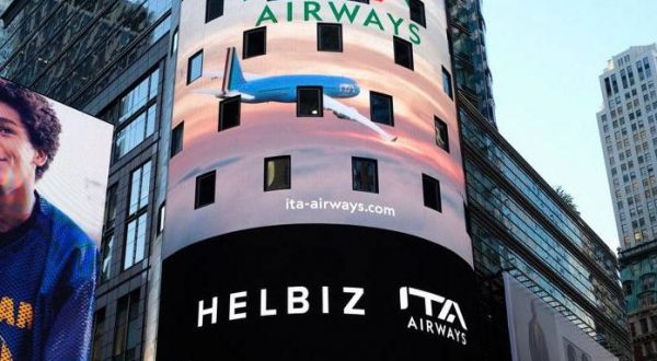 Da Nasdaq e Helbiz il benvenuto a Ita Airways per primo volo a New York