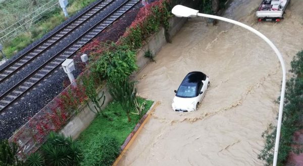 Torna il maltempo in Sicilia, nubifragi e tromba d’aria nel Palermitano