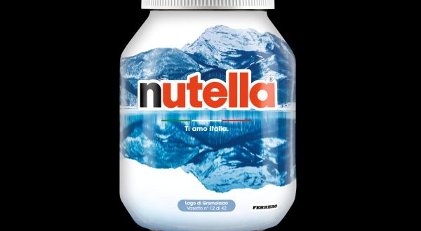 Turismo, sui vasetti Nutella le bellezze dei Comuni del Centro Italia