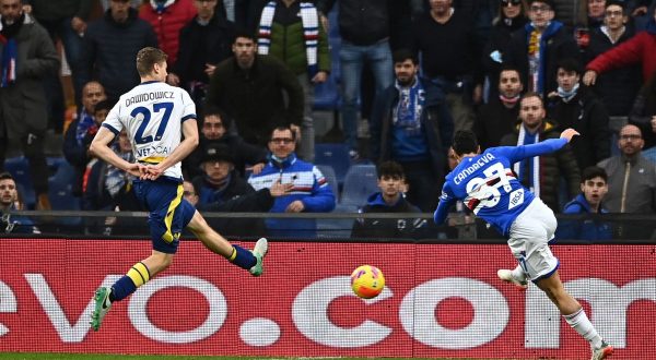 La Sampdoria vince 3-1 in rimonta sul Verona